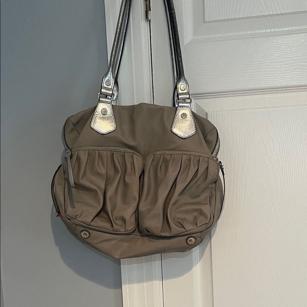 MZ Wallace gray bag